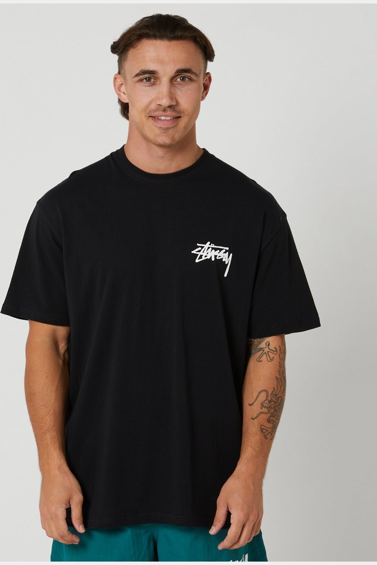 Stussy read em n weep ss tee - black