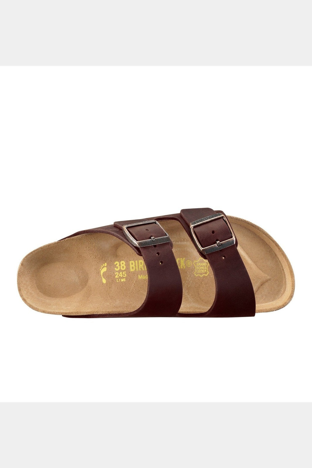 Birkenstock arizona habana oiled leather regular