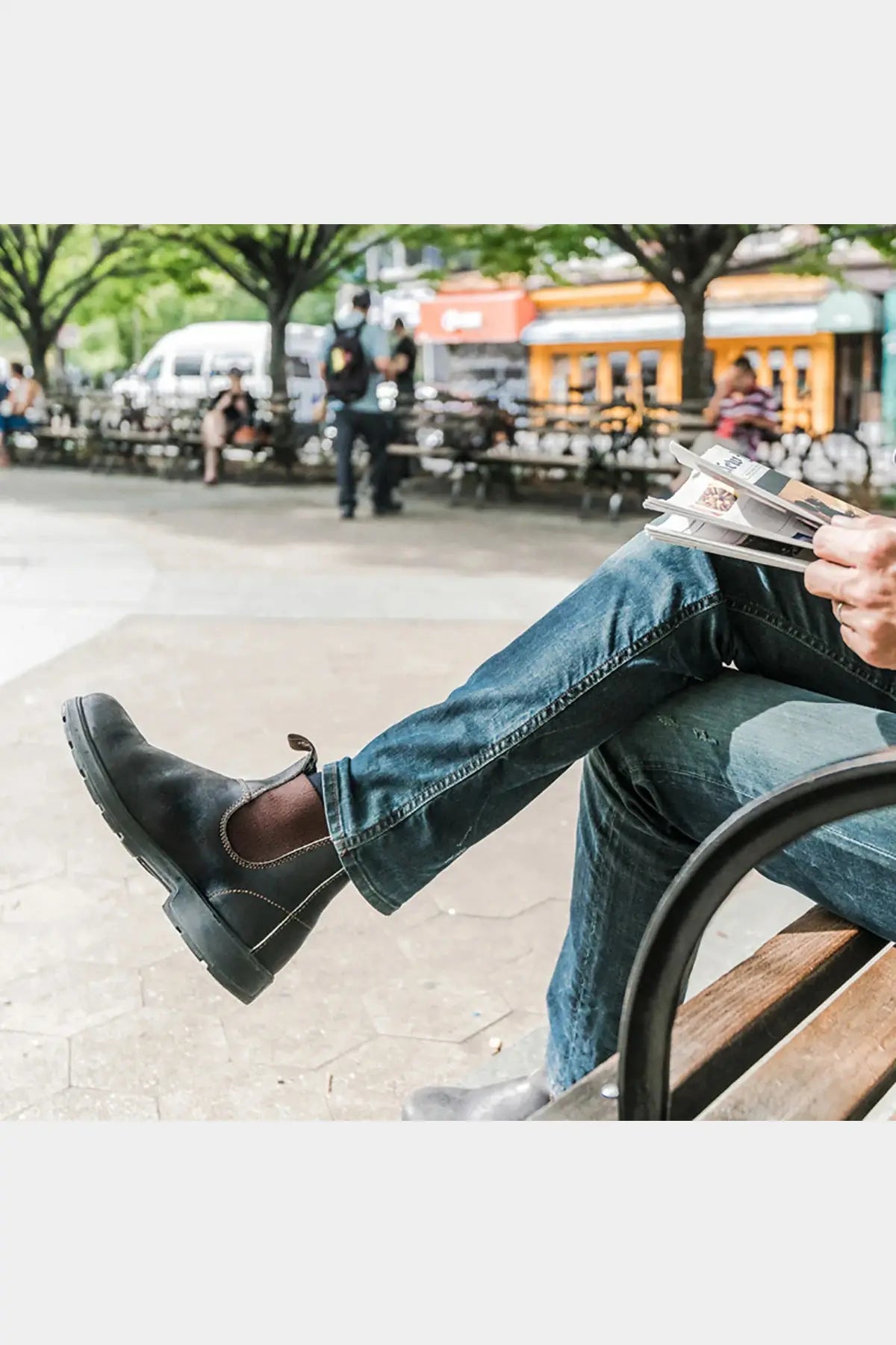 Blundstone 500 originals chelsea boots - stout brown