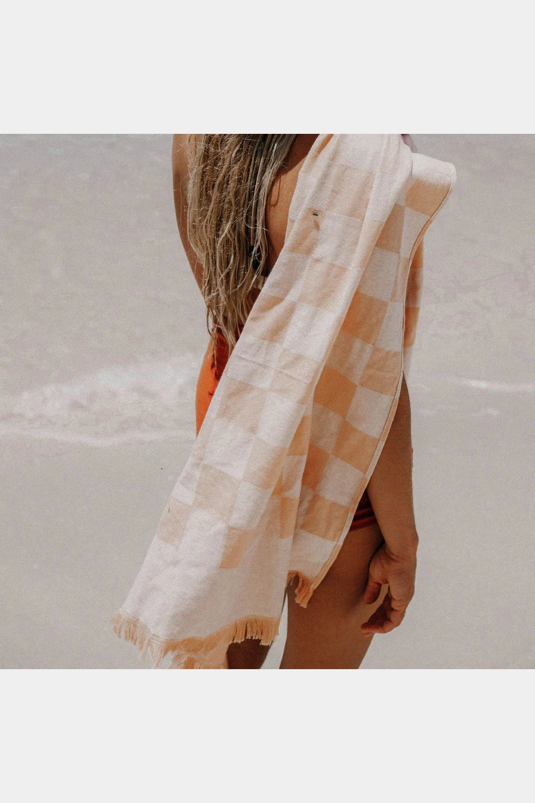 Layday cove towel - peach