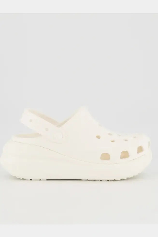 CROCS - classic crush clogs - white