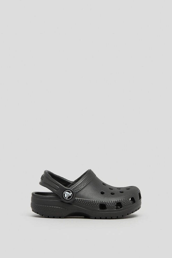 CROCS - toddler classic clogs - black