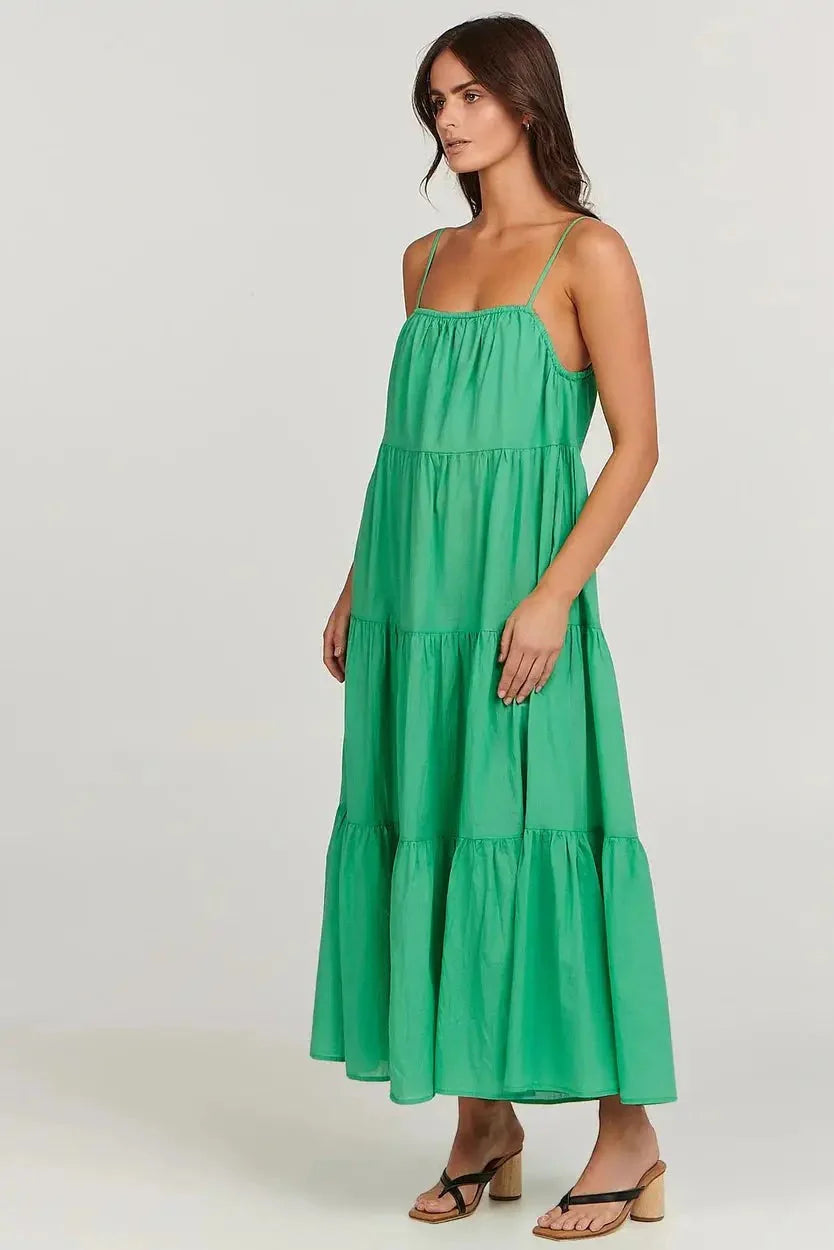 Charlie holiday jenna maxi dress - green