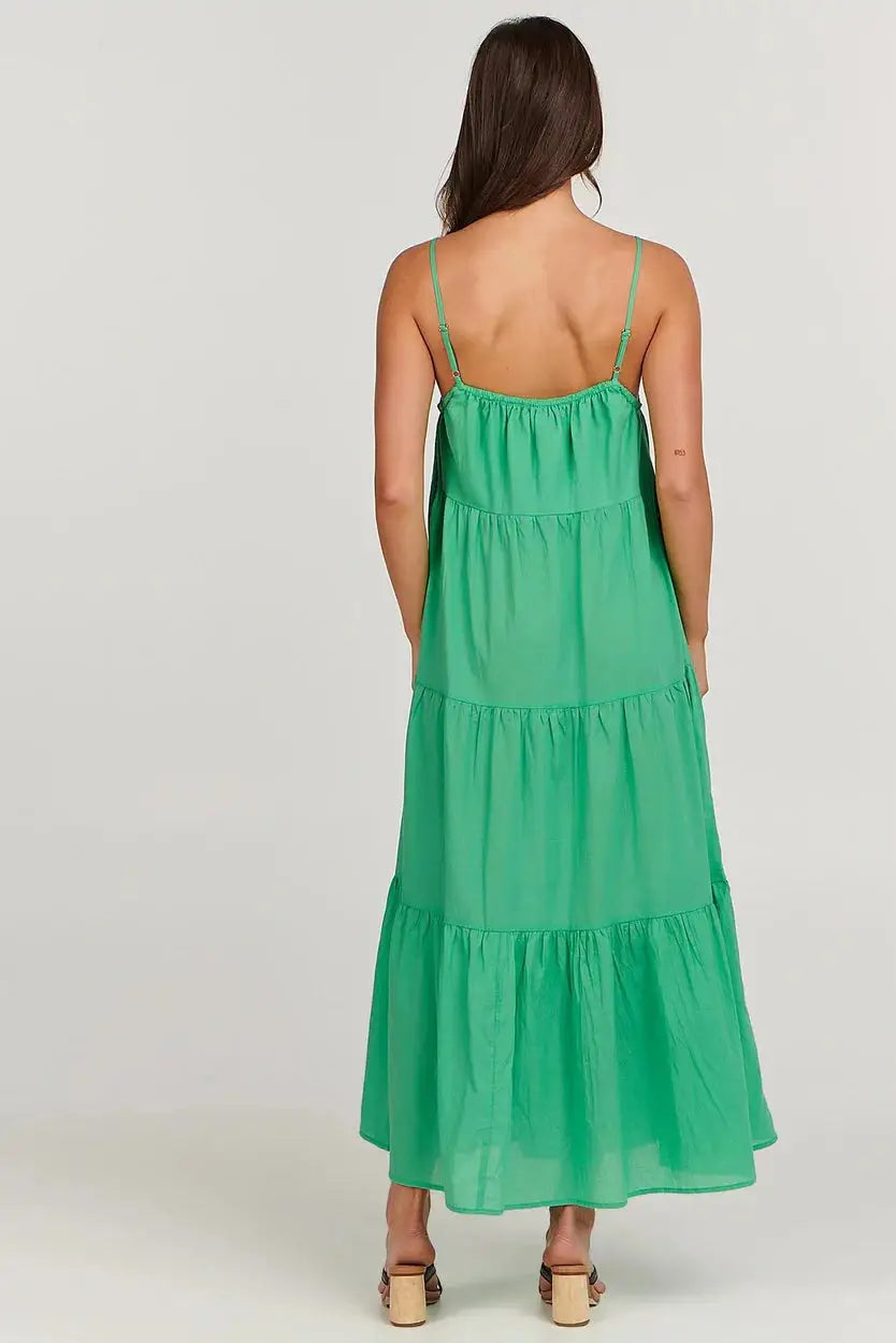 Charlie holiday jenna maxi dress - green