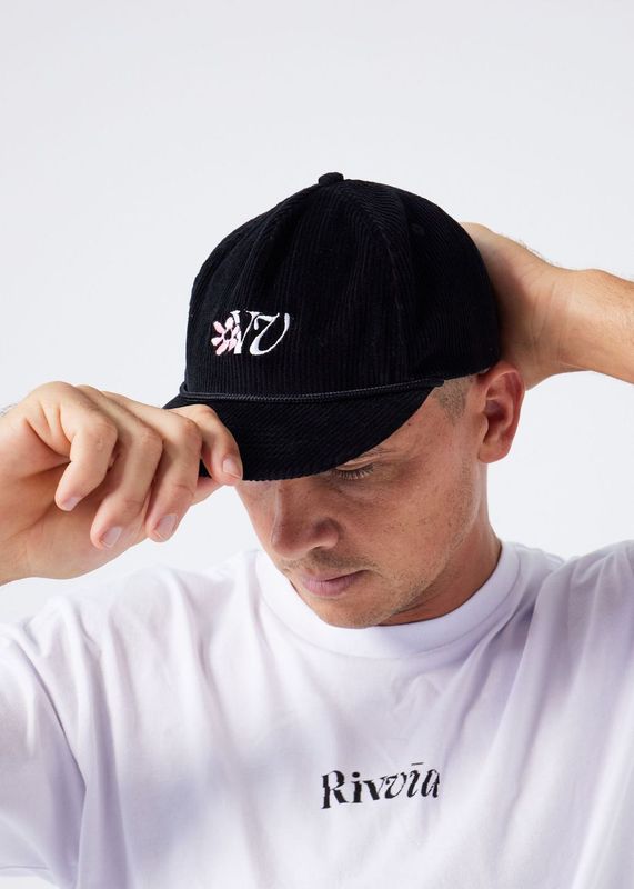 RIVVIA Digi flower cap - Black