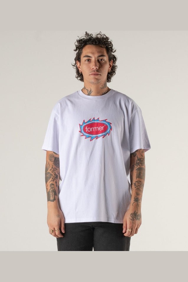 Former orbit t-shirt - white