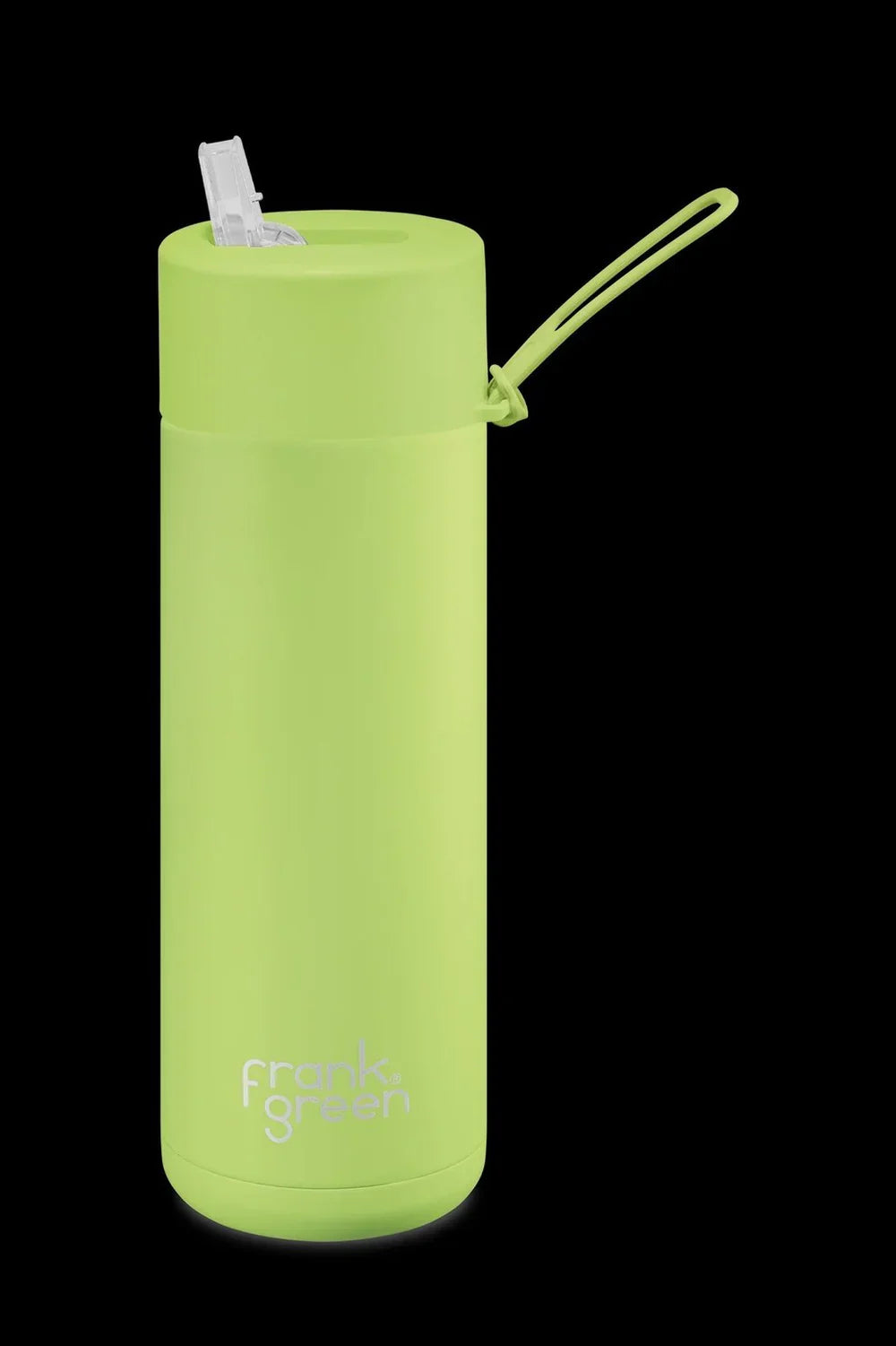 Frank green limited edition ceramic reusable bottle - 20oz / 595ml pistachio green