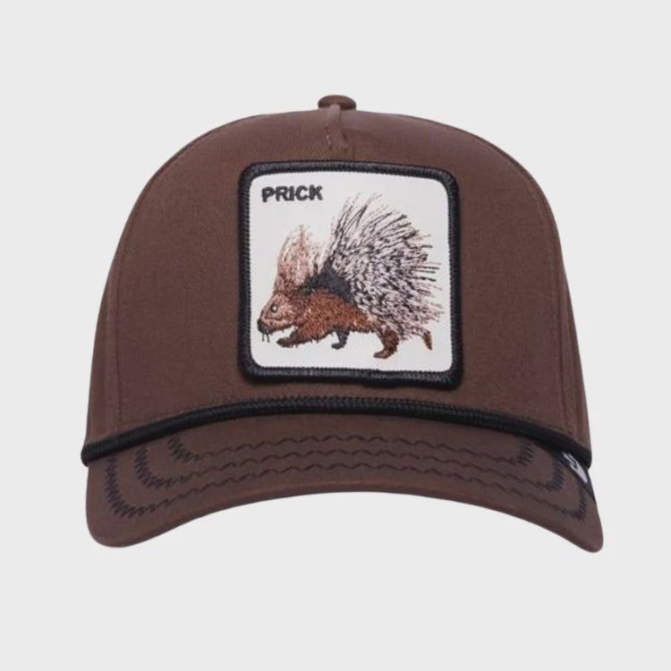 Goorin Brothers Porcupine 100 Trucker Dark Brown