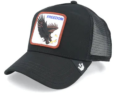 Goorin Bros Freedom Eagle Black Trucker