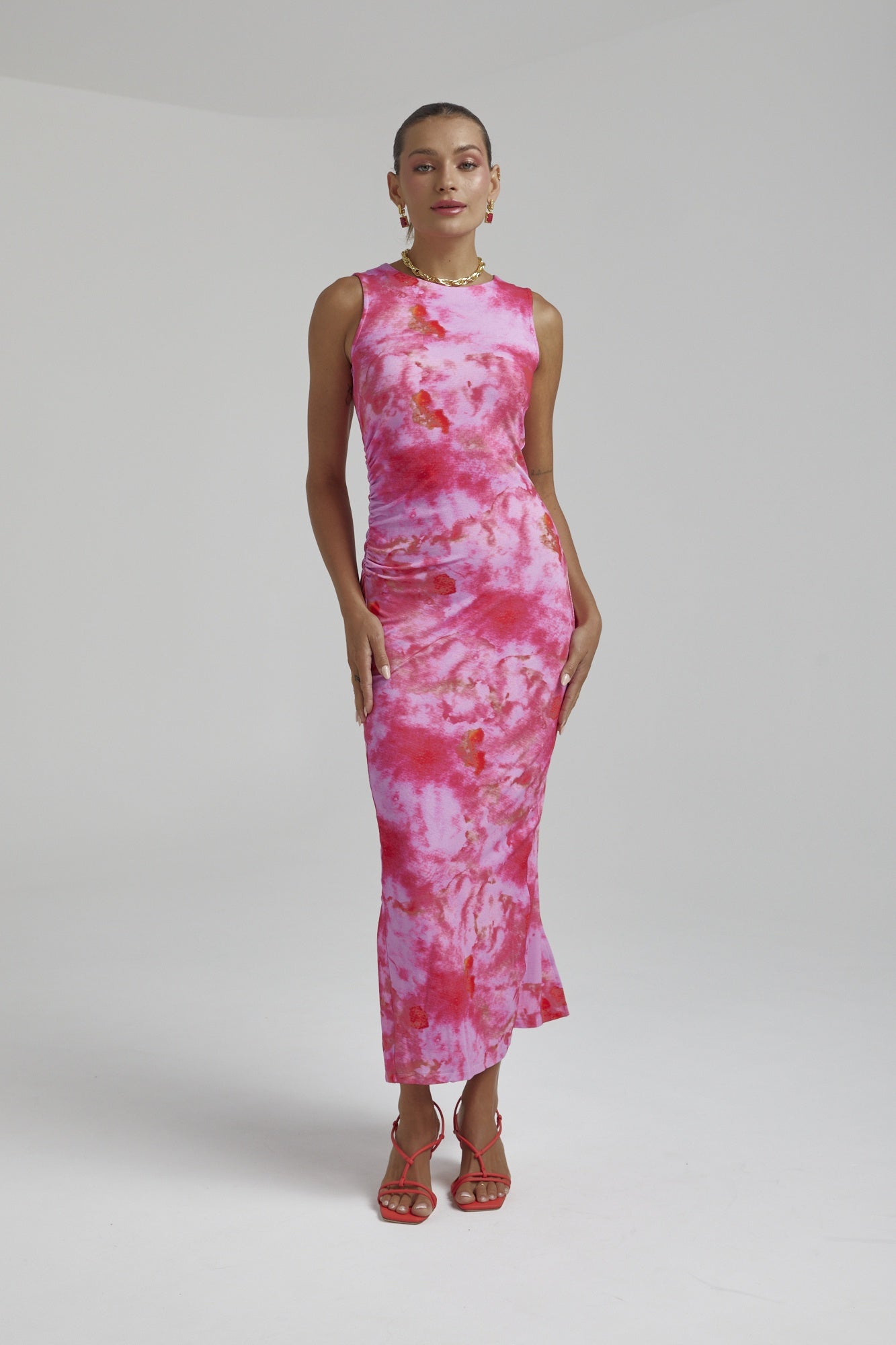 SUMMI SUMMI Alice dress - Hibiscus