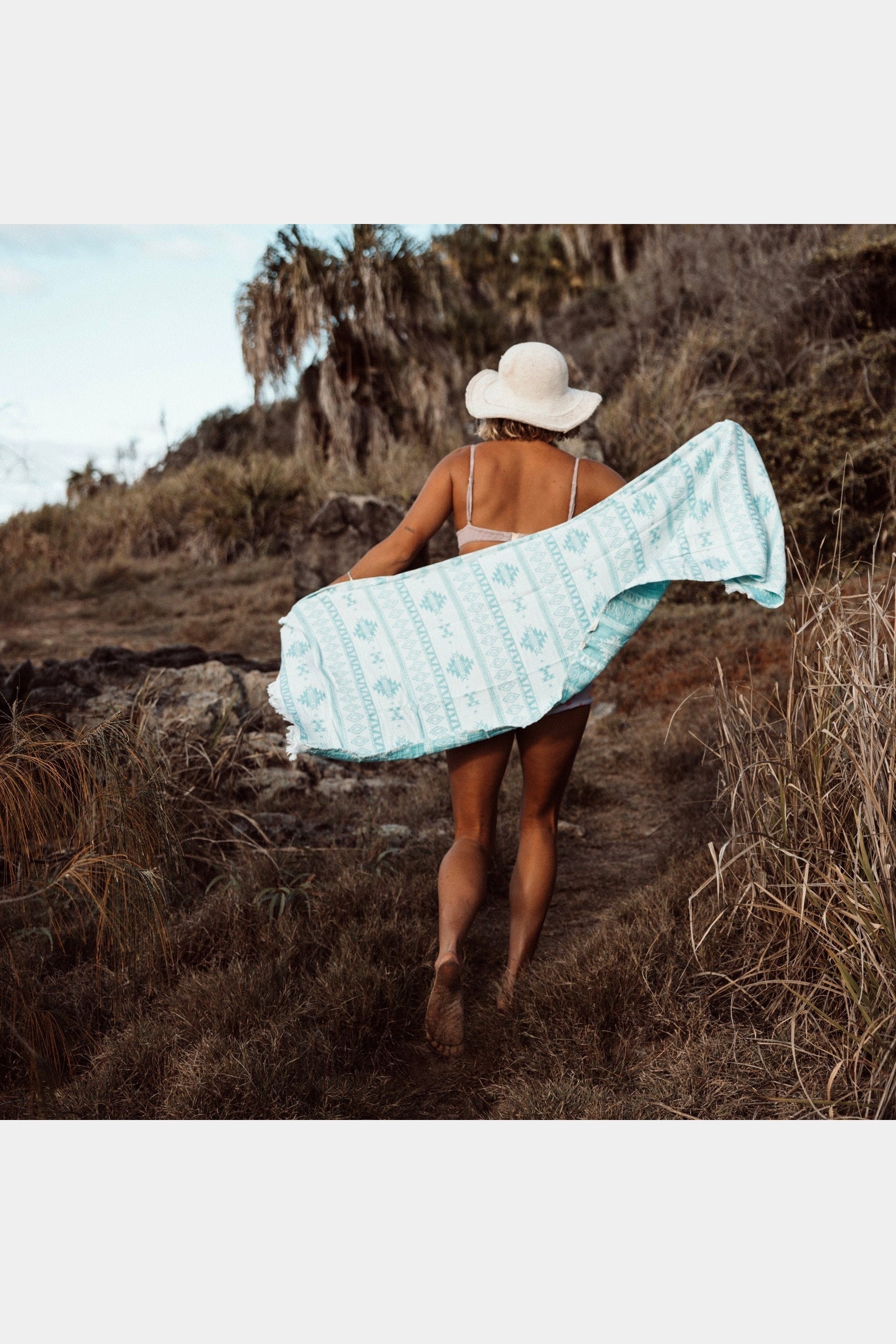 LAYDAY - voyage towel - vistsa seafoam