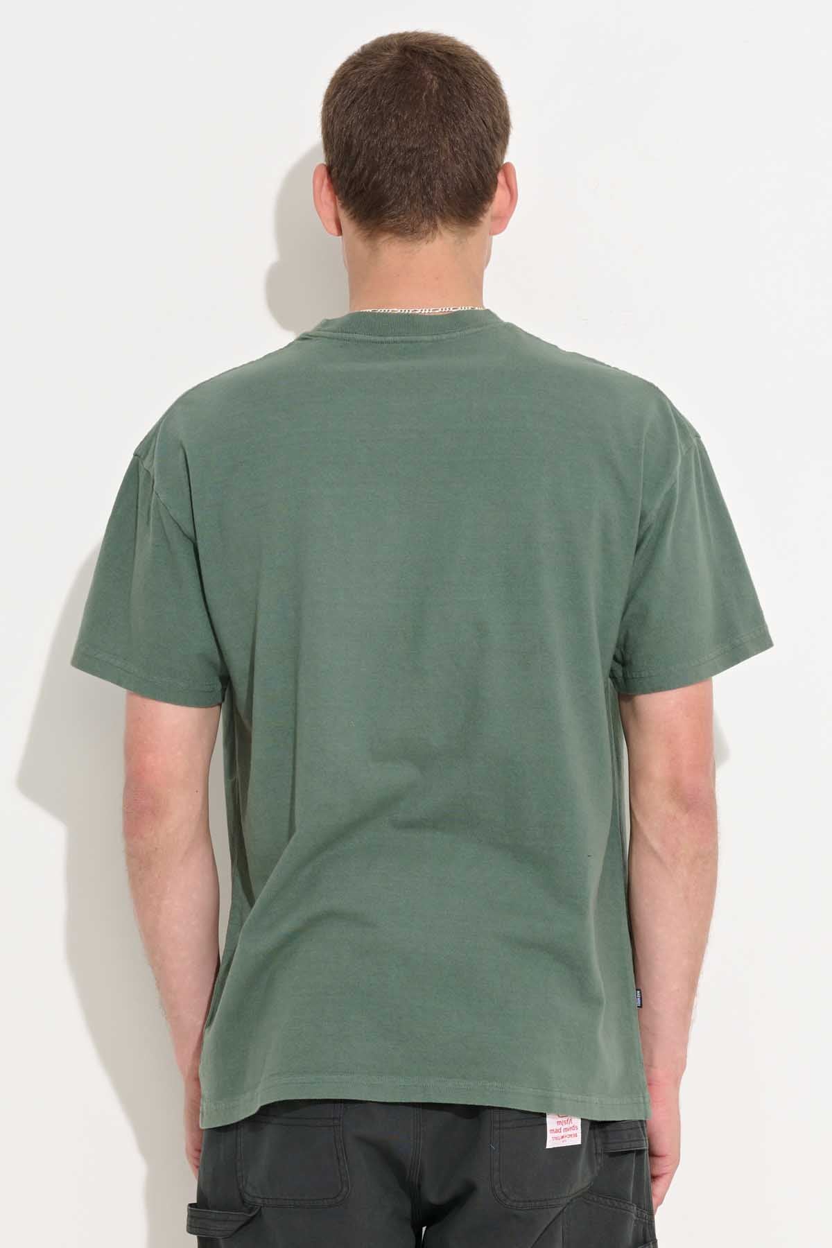 MISFIT Australian bones SS tee - Pigment green