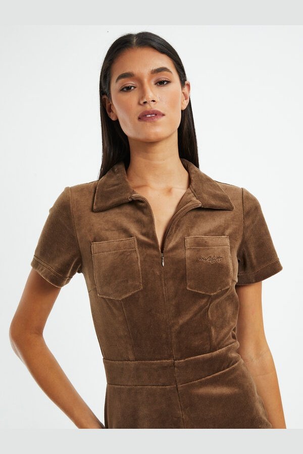 Misfit soleil playsuit - choc