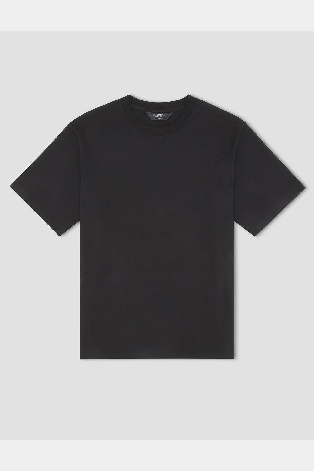 Mr Simple Heavy Weight Tee - Black