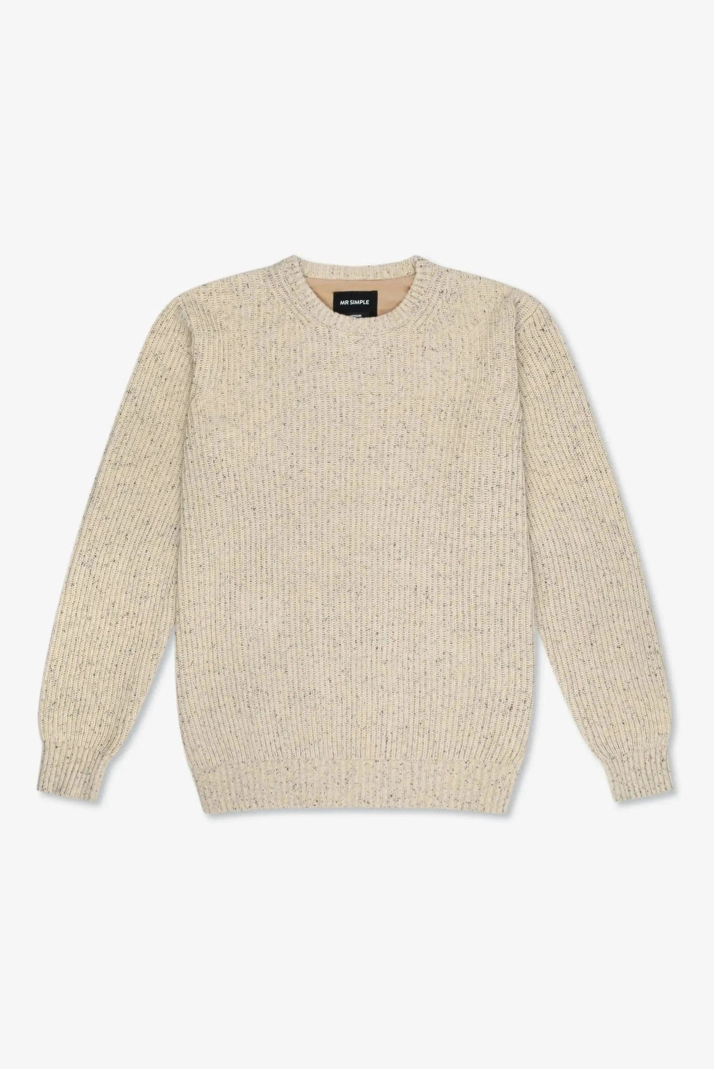 MR SIMPLE Fisher knit - Oatmeal