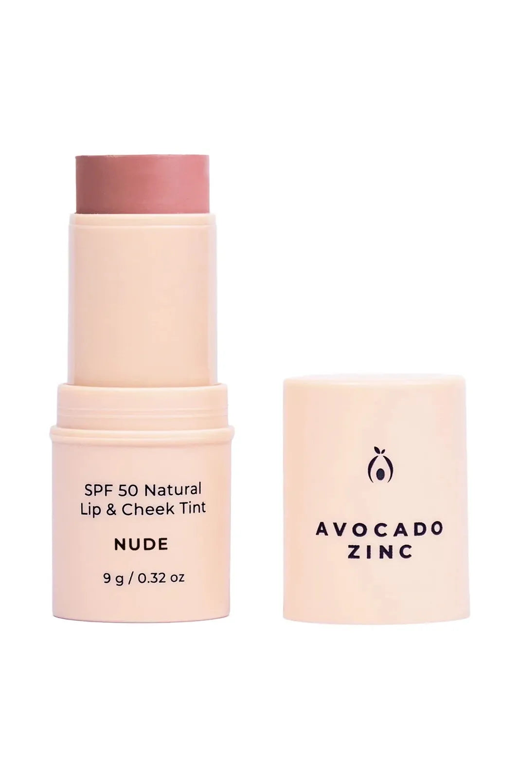 AVOCADO ZINC SPF 50 Natural lip & cheek tint - Nude