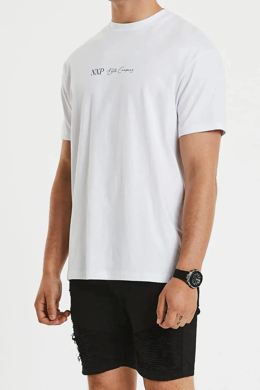 Nxp elite co. Relaxed tee - white