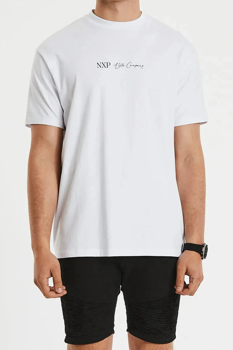 Nxp elite co. Relaxed tee - white