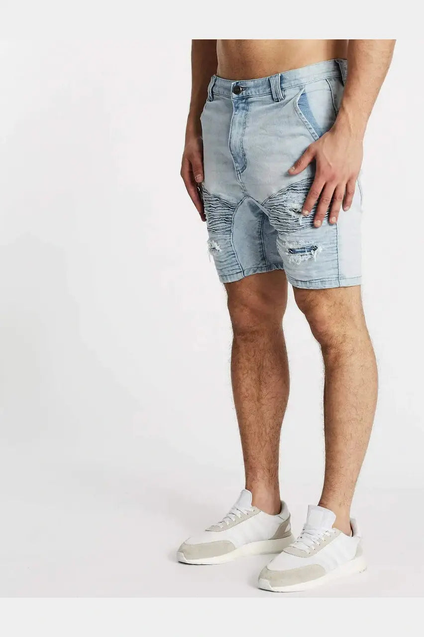 Nxp hellcat denim short - canyon blue