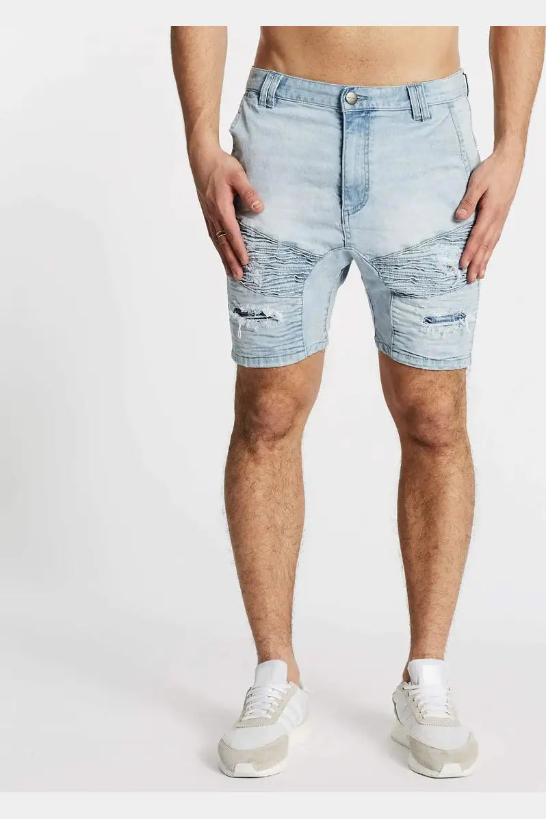 Nxp hellcat denim short - canyon blue