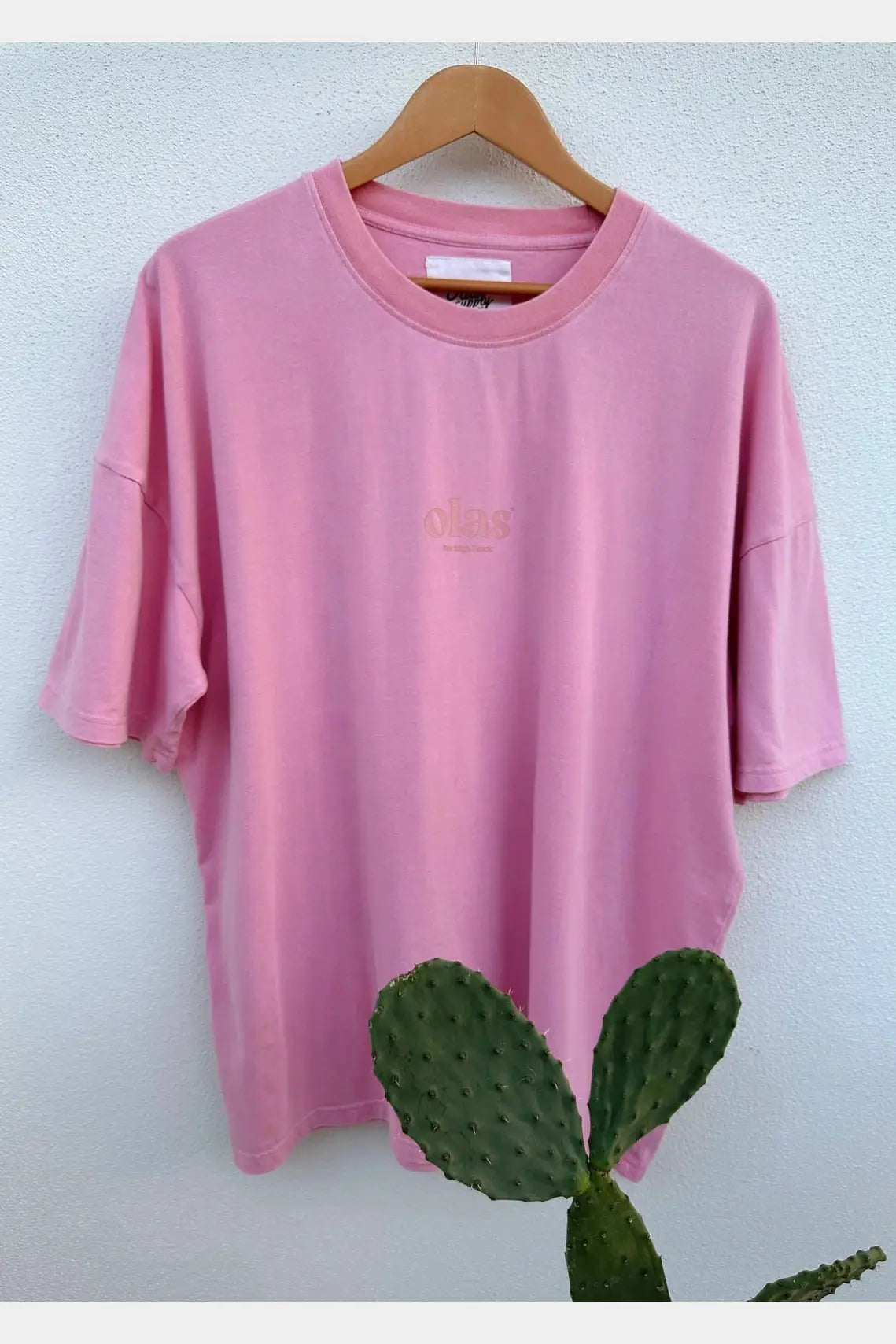 Olas Supply Staple Box Tee - Pink