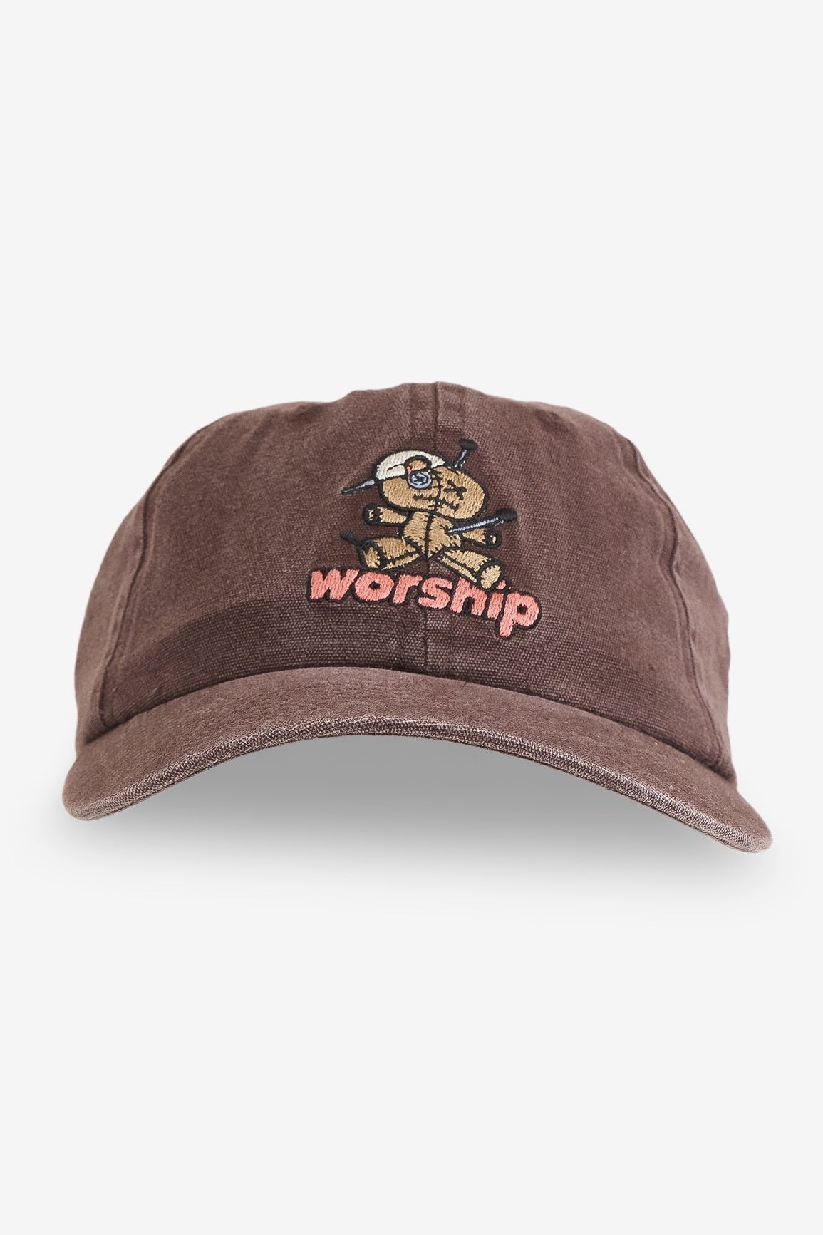 WORSHIP Dejavoodoo Canvas 6 panel dad hat - Mole