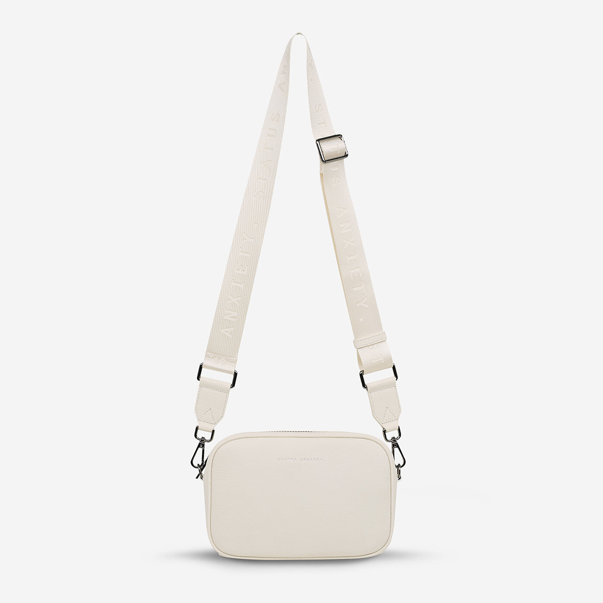 Status anxiety plunder with webbed strap - chalk