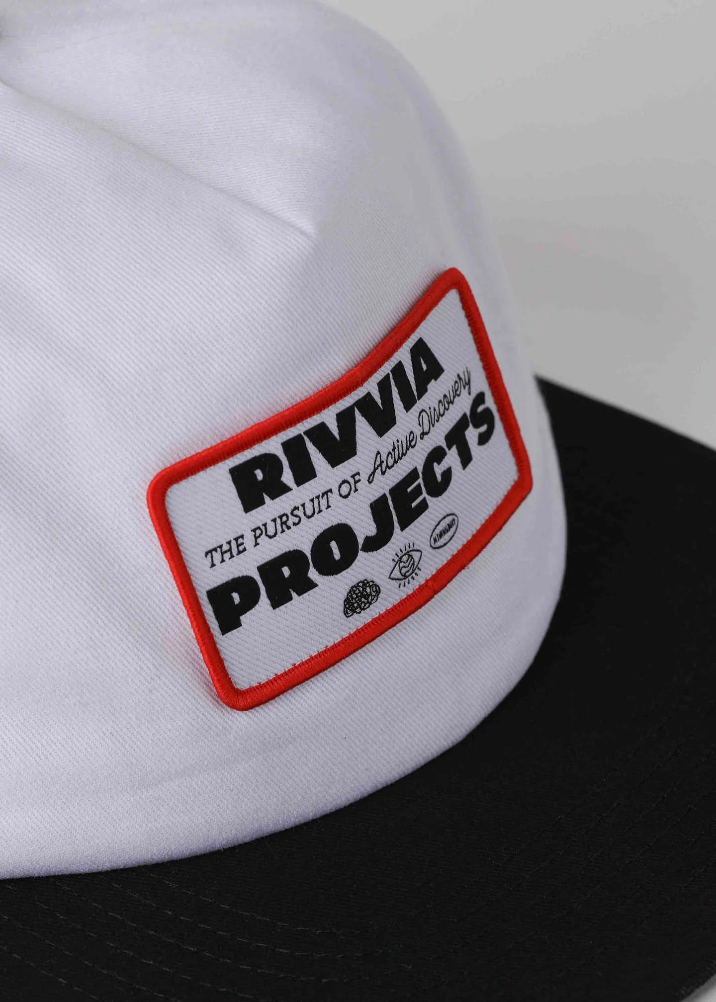 RIVVIA Classic pursuit cap - Black/white