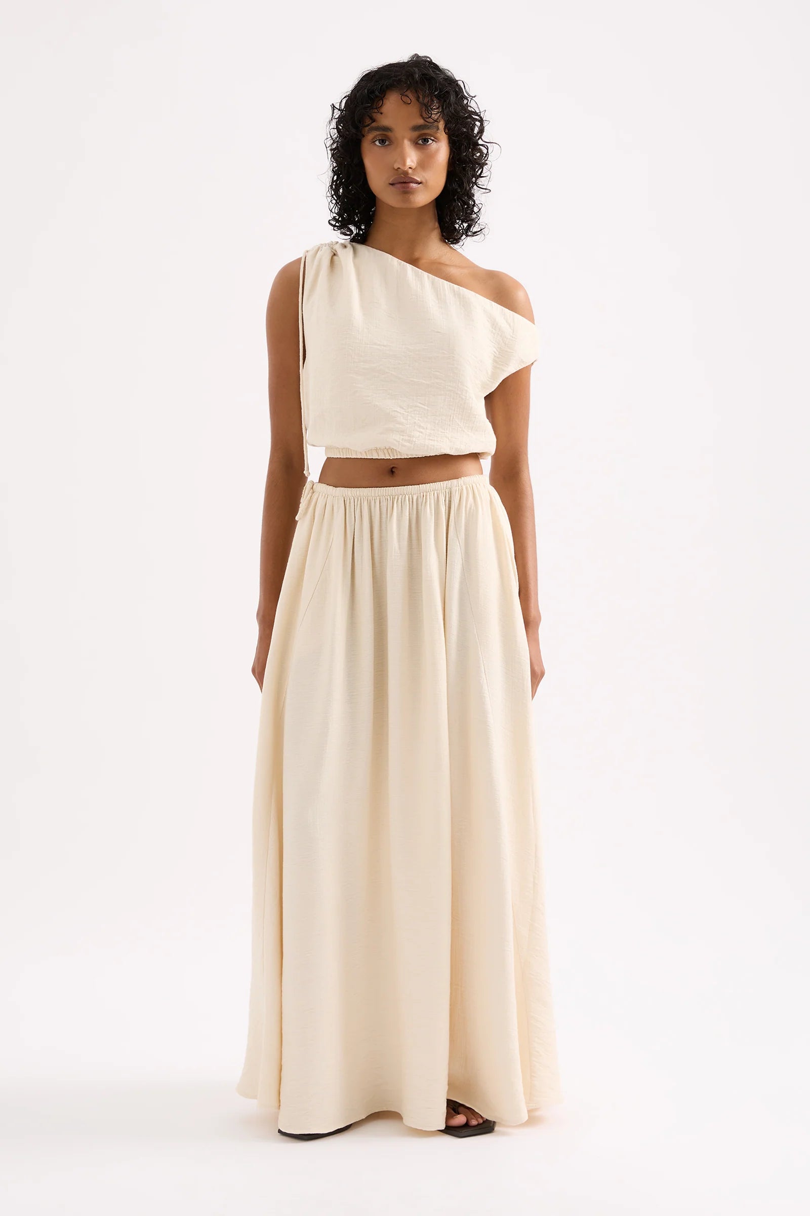 NUDE LUCY Ambrose maxi skirt - Milk