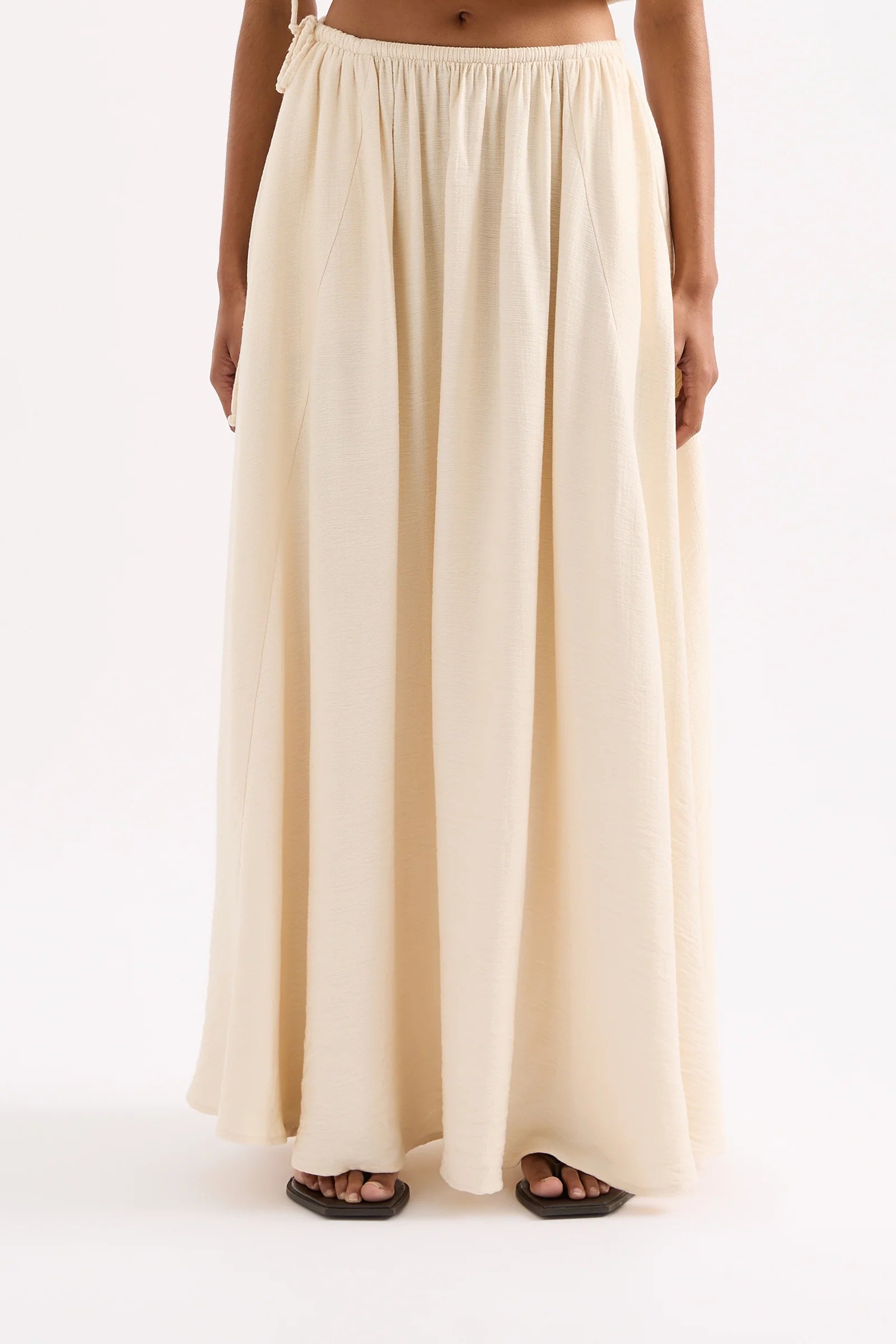 NUDE LUCY Ambrose maxi skirt - Milk