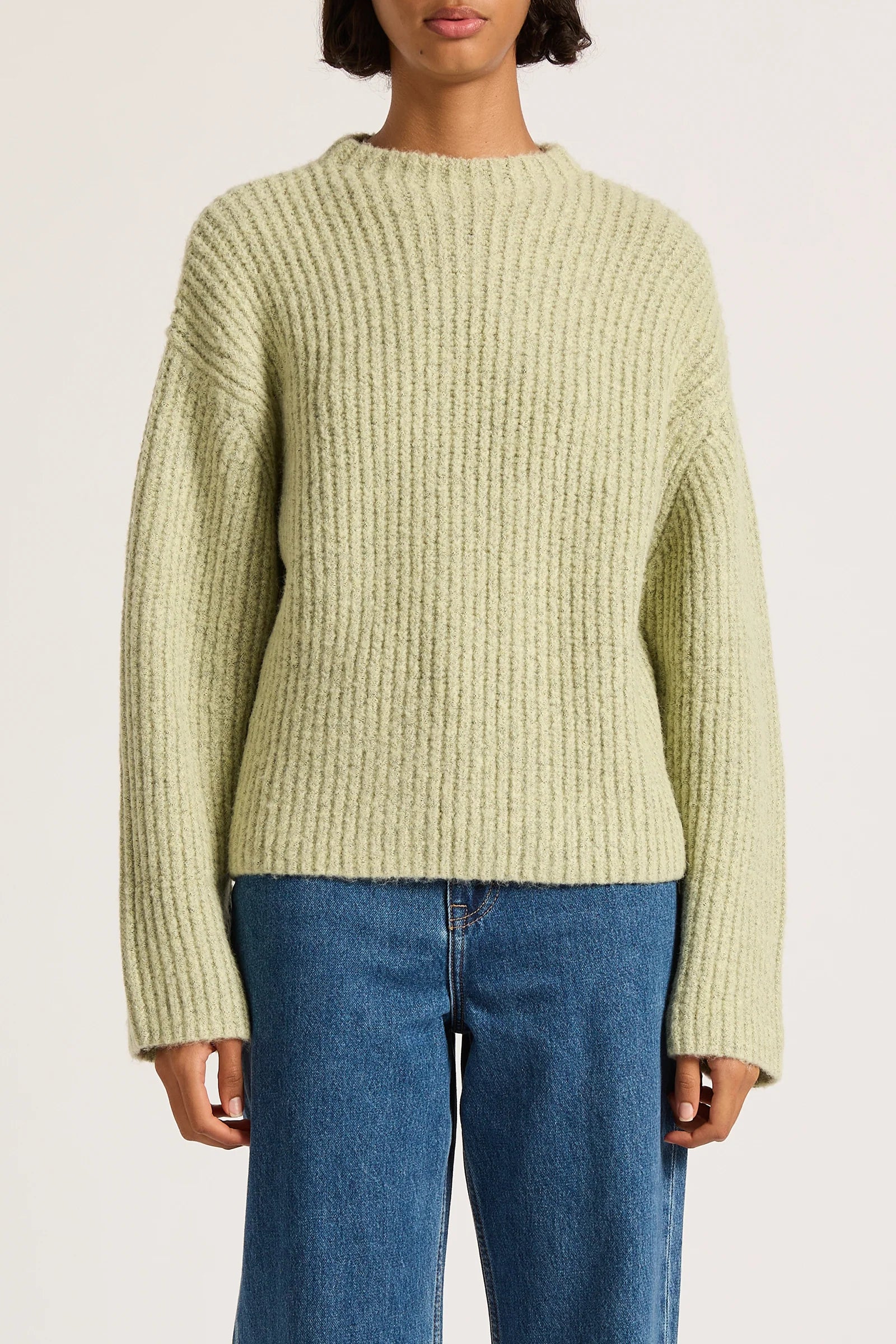 NUDE LUCY Parker knit - Grass