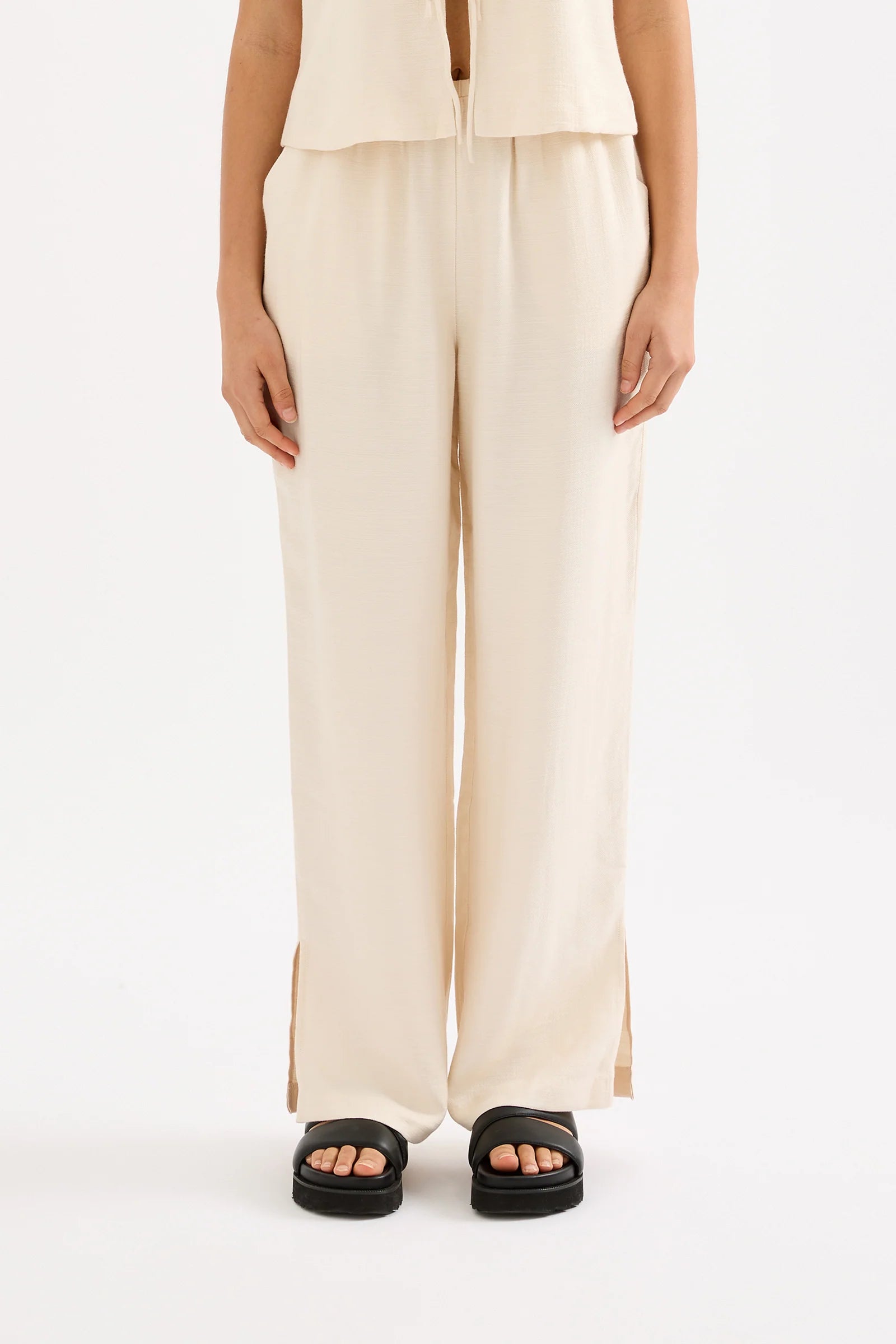 NUDE LUCY dion pant - pannacotta