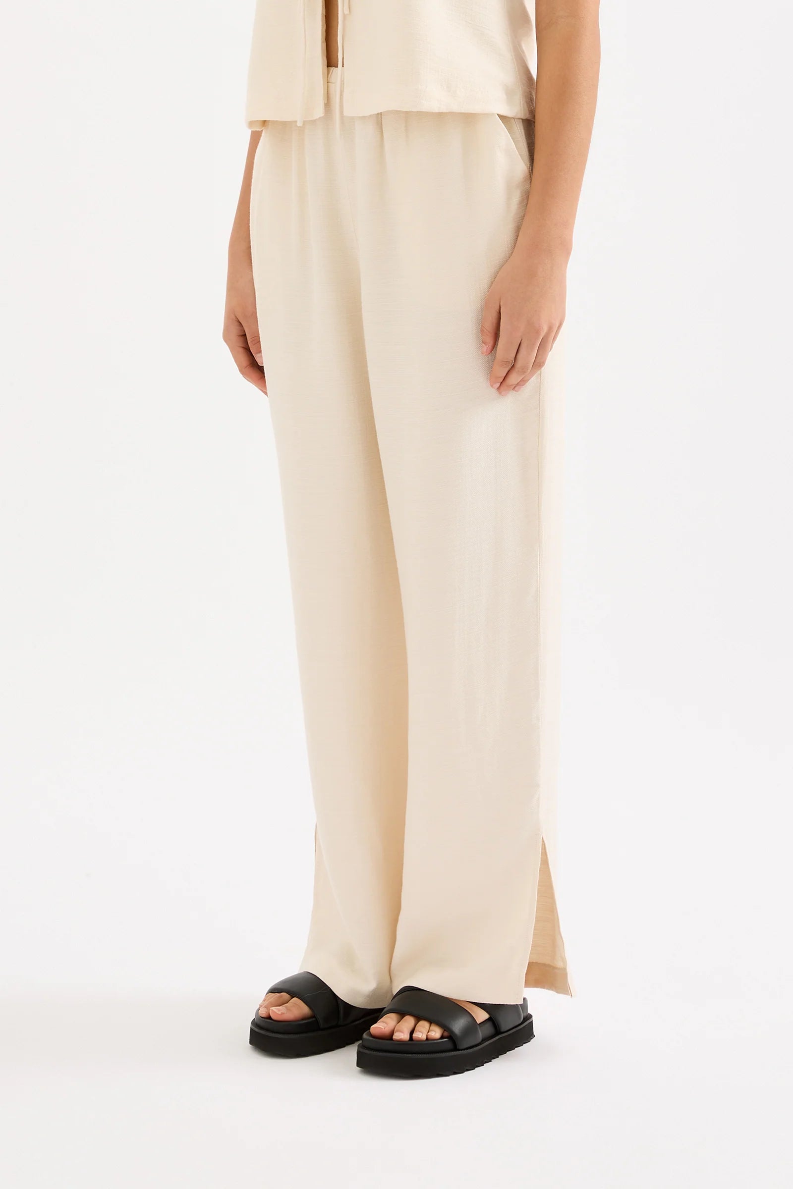 NUDE LUCY dion pant - pannacotta