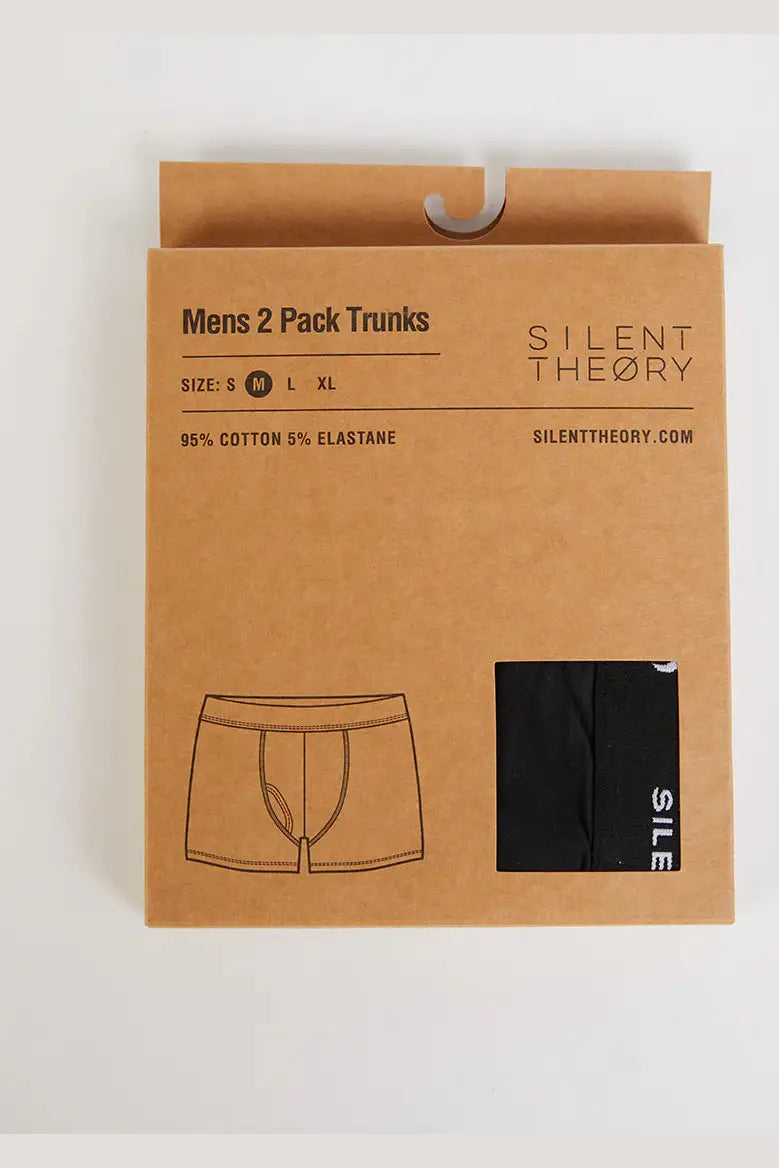 SILENT THEORY Trunks 2pk - Black