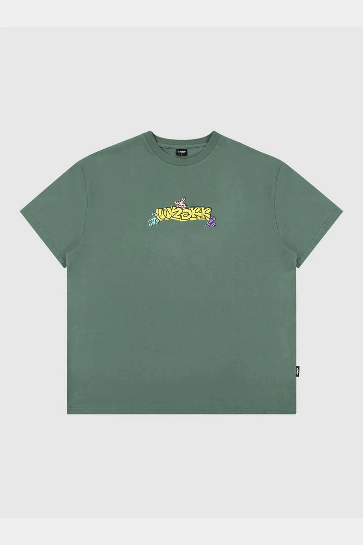 WNDRR mood box fit tee - Dark green