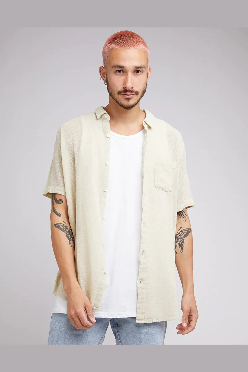 Silent theory hemp ss shirt - natural