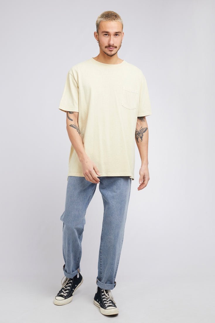 Silent theory surplus pocket tee - tan