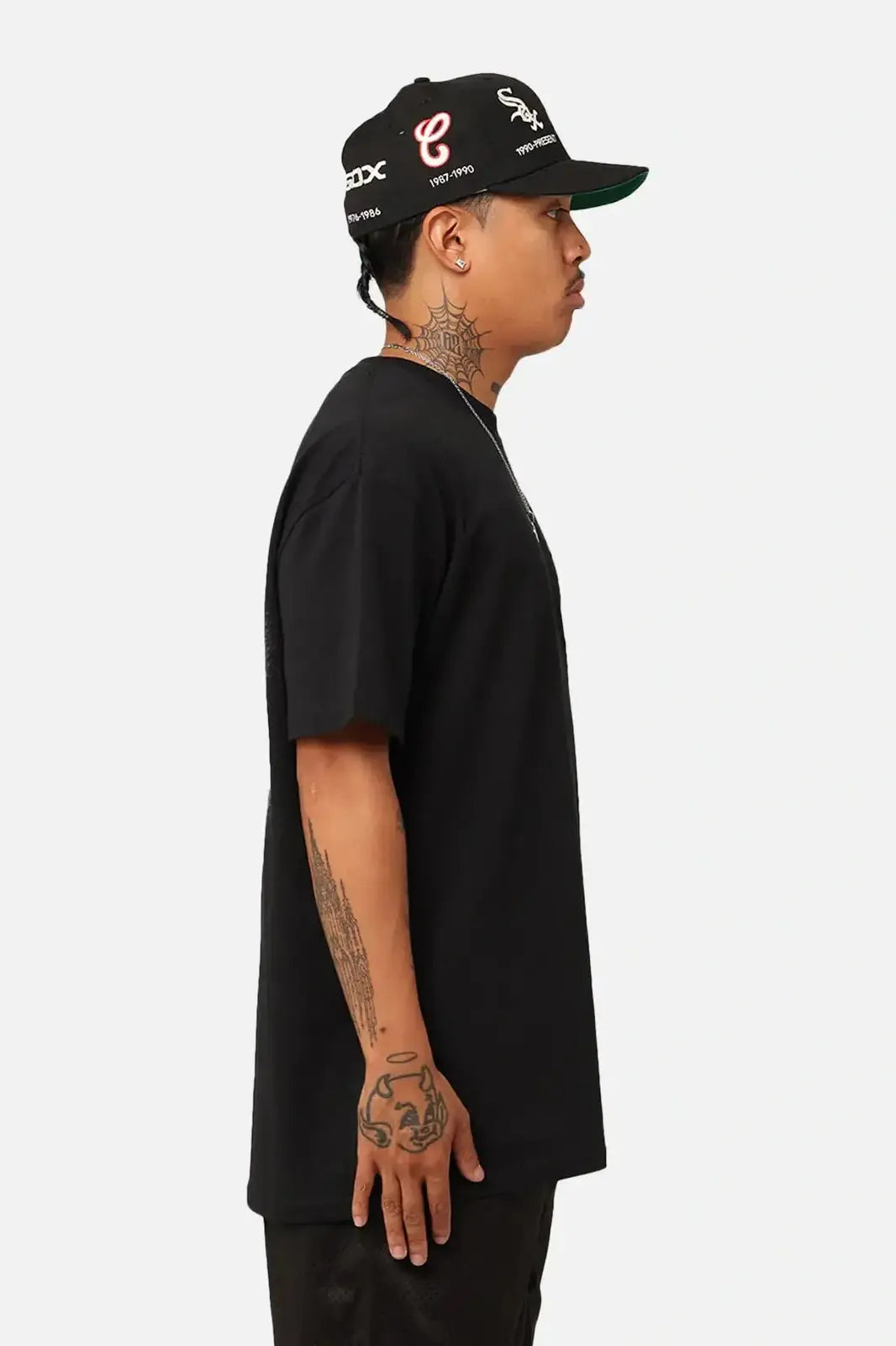 Stussy - 8 ball fade t-shirt black