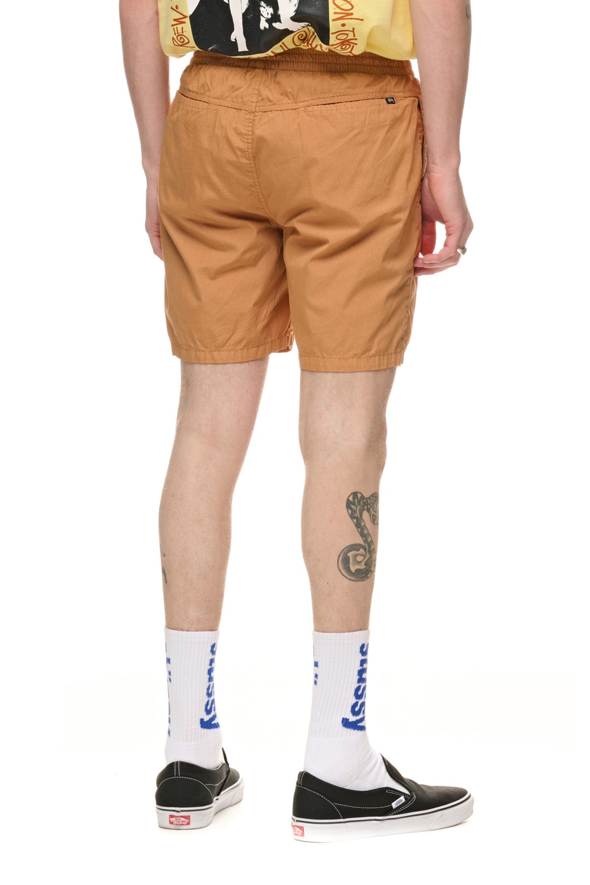 Stussy - basic stock beachshort - almond