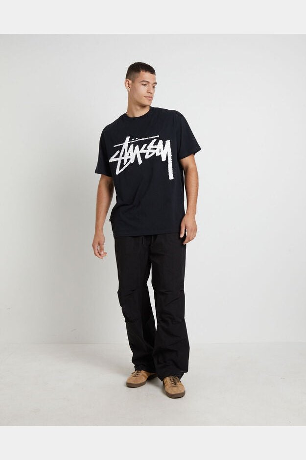 Stussy - bigger stock ss tee black