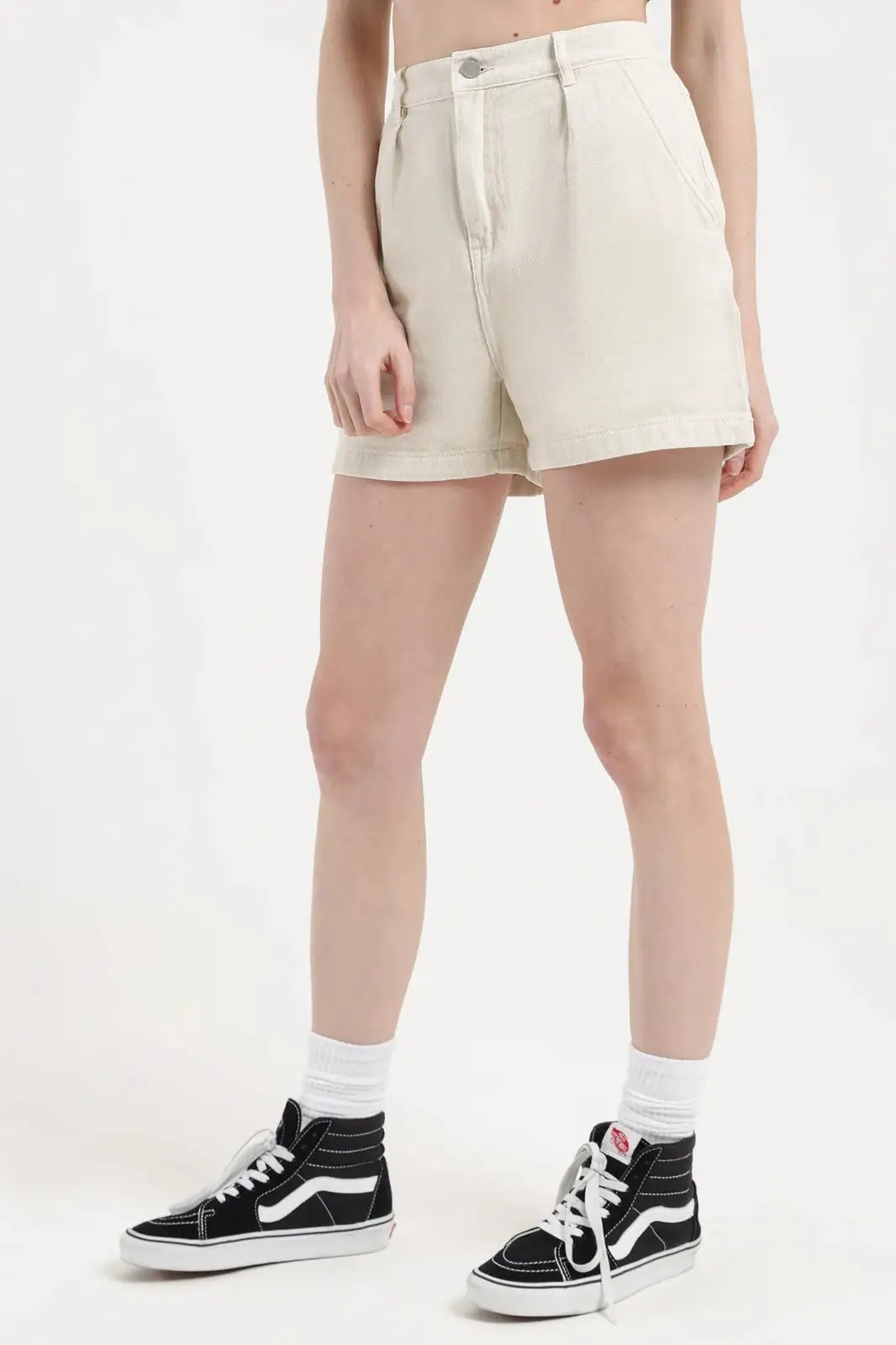 Stussy nevada denim short - cream