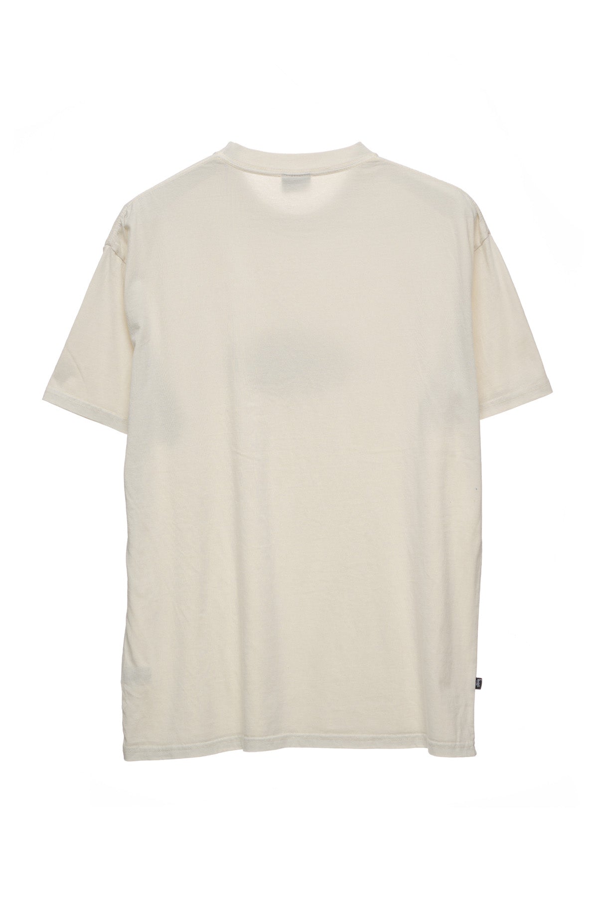 Stussy - points ss tee - pigment washed white