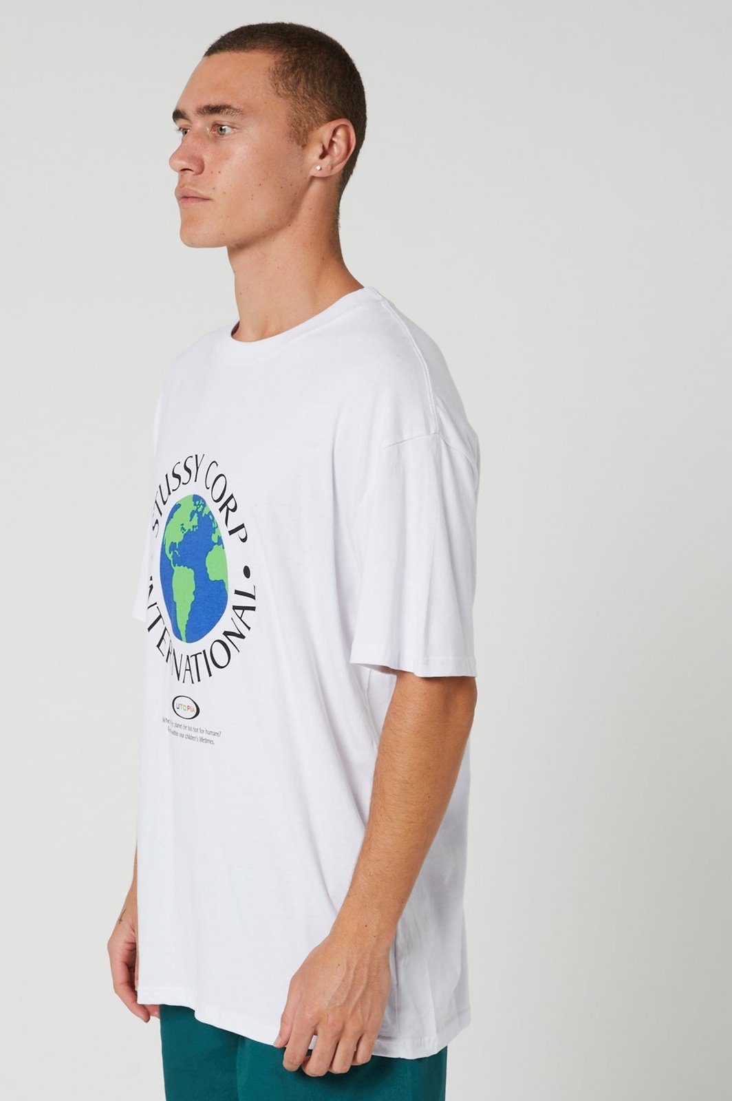 Stussy utopia 50/50 ss tee