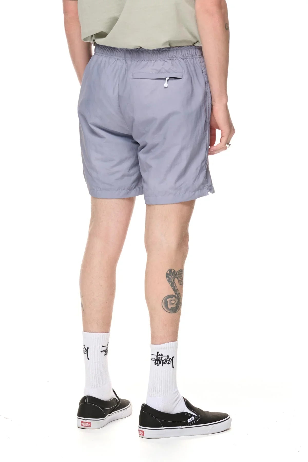 Stussy wave dye watershort - grey