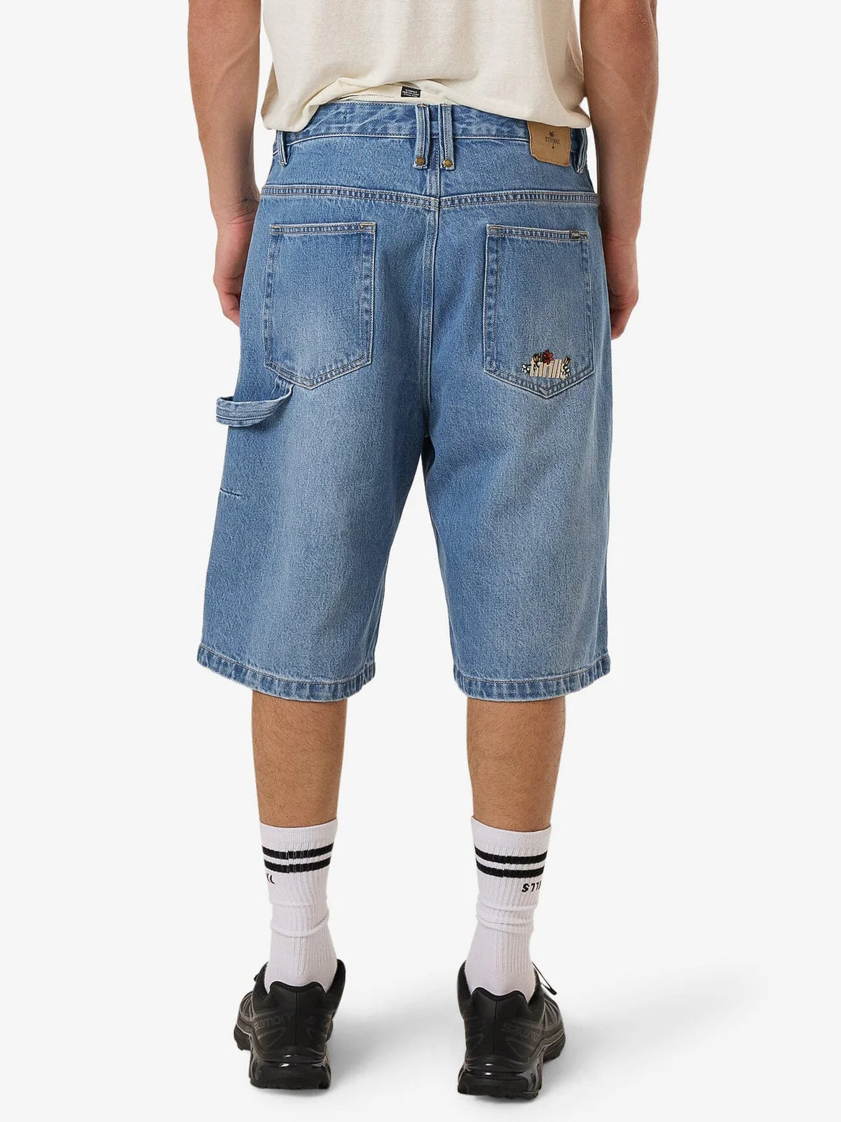 THRILLS Big Slacker Denim Short - Long Ago Blue