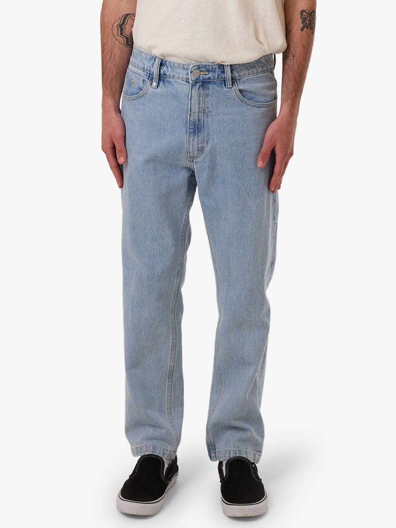 THRILLS unchopped denim jean - ageless blue