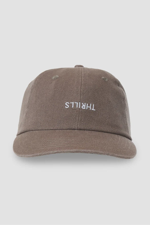 Minimal Thrills 6 Panel Cap - Tarmac