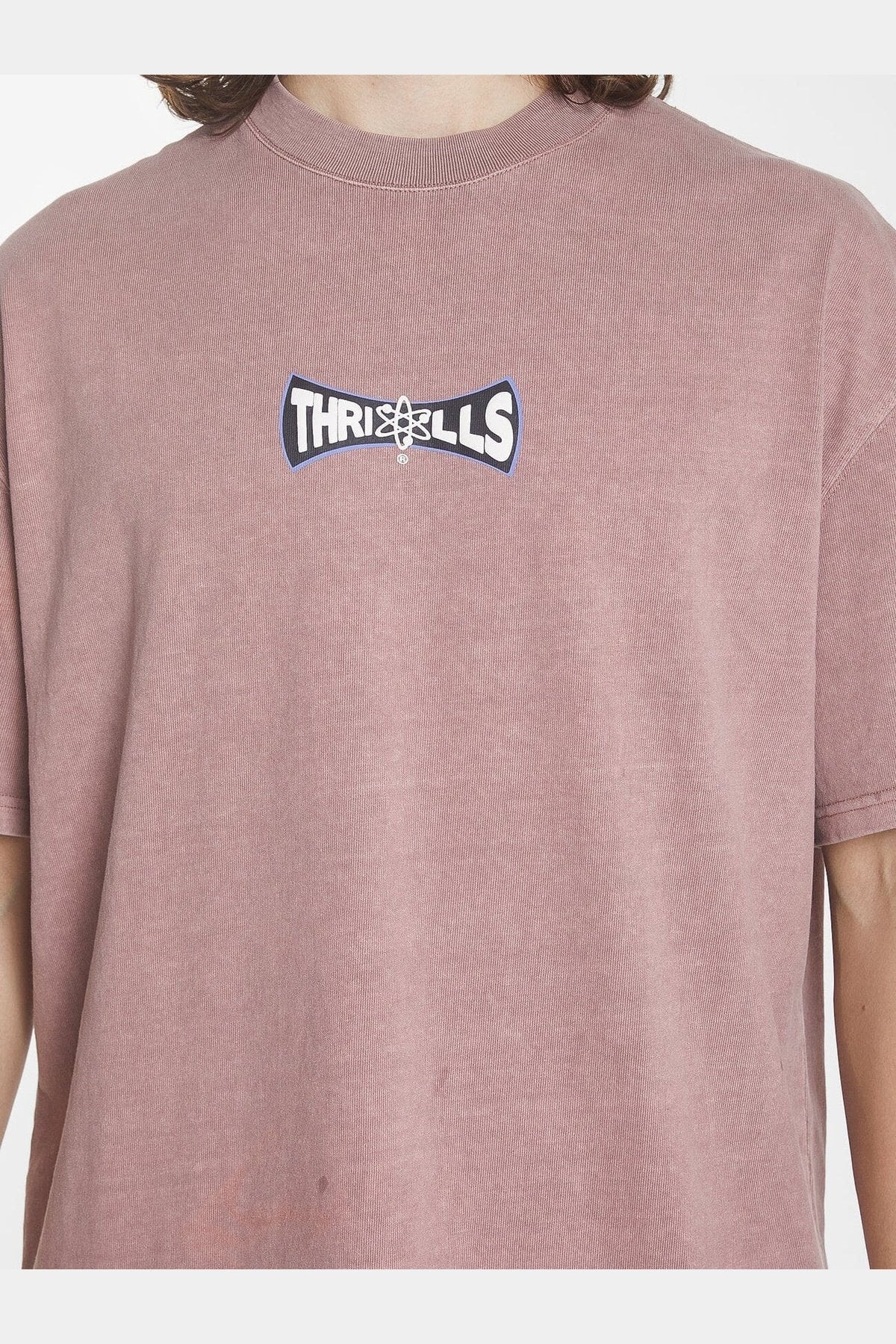 THRILLS Higher magic box fit oversize tee - Burlwood