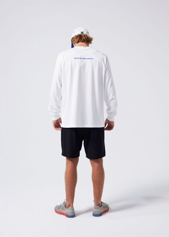 RIVVIA Rp motion sports ls t-shirt - White