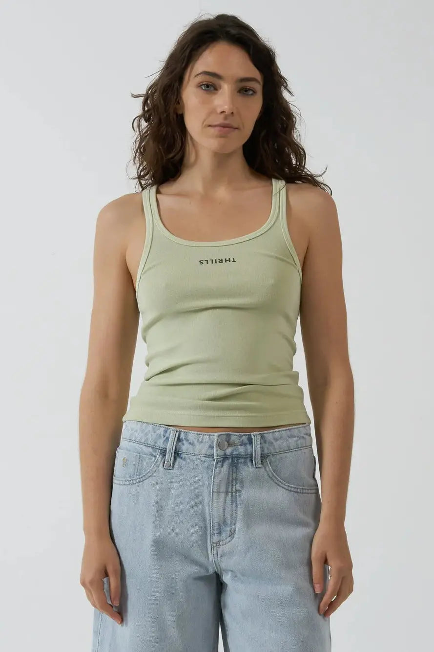 Thrills Minimal Thrills Scoop Tank - Pistachio